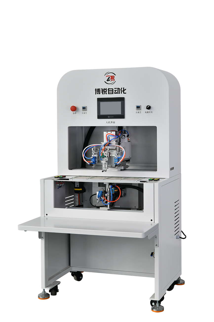 半自动三合一小尺寸落地式点胶机(0.96-7寸) 半自动三合一小尺寸落地式点胶机(0.96-7寸)